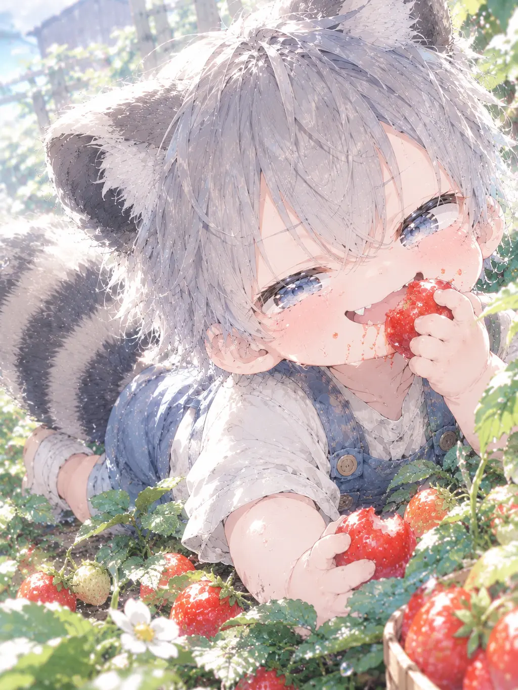 Rem_swimmin의 指名手配中のアライグマ獣人