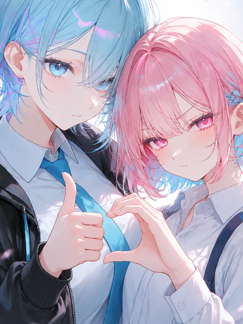 TacitApple2140의 凸凹姉妹が可愛すぎる