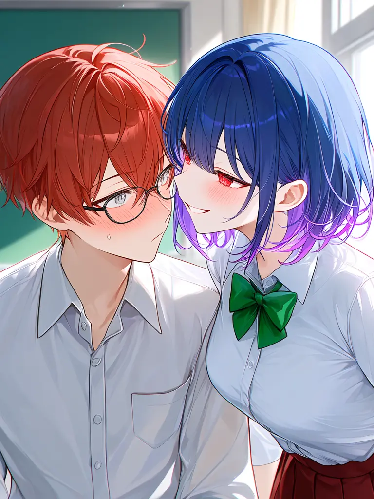 AlfonzoValdez의 Popular girl X Nerd boy