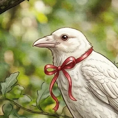 Profile image of 鬨のアルビノカラス姿