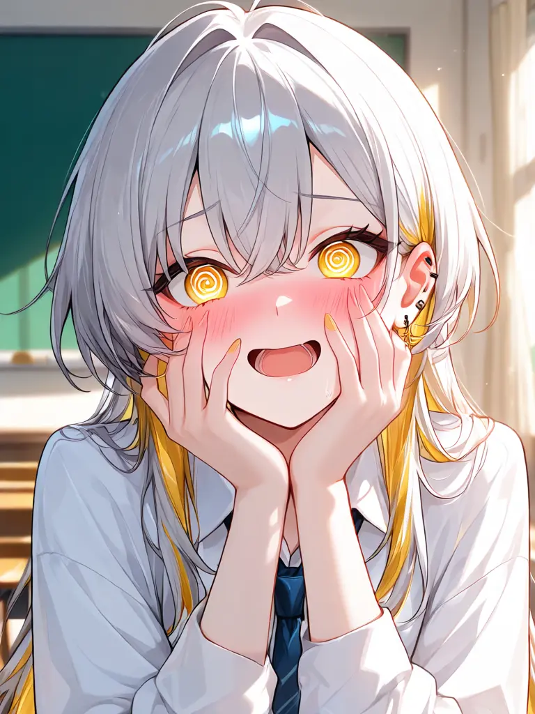 gin_neko_skii의 クールだった先輩は1人のことしか見てない