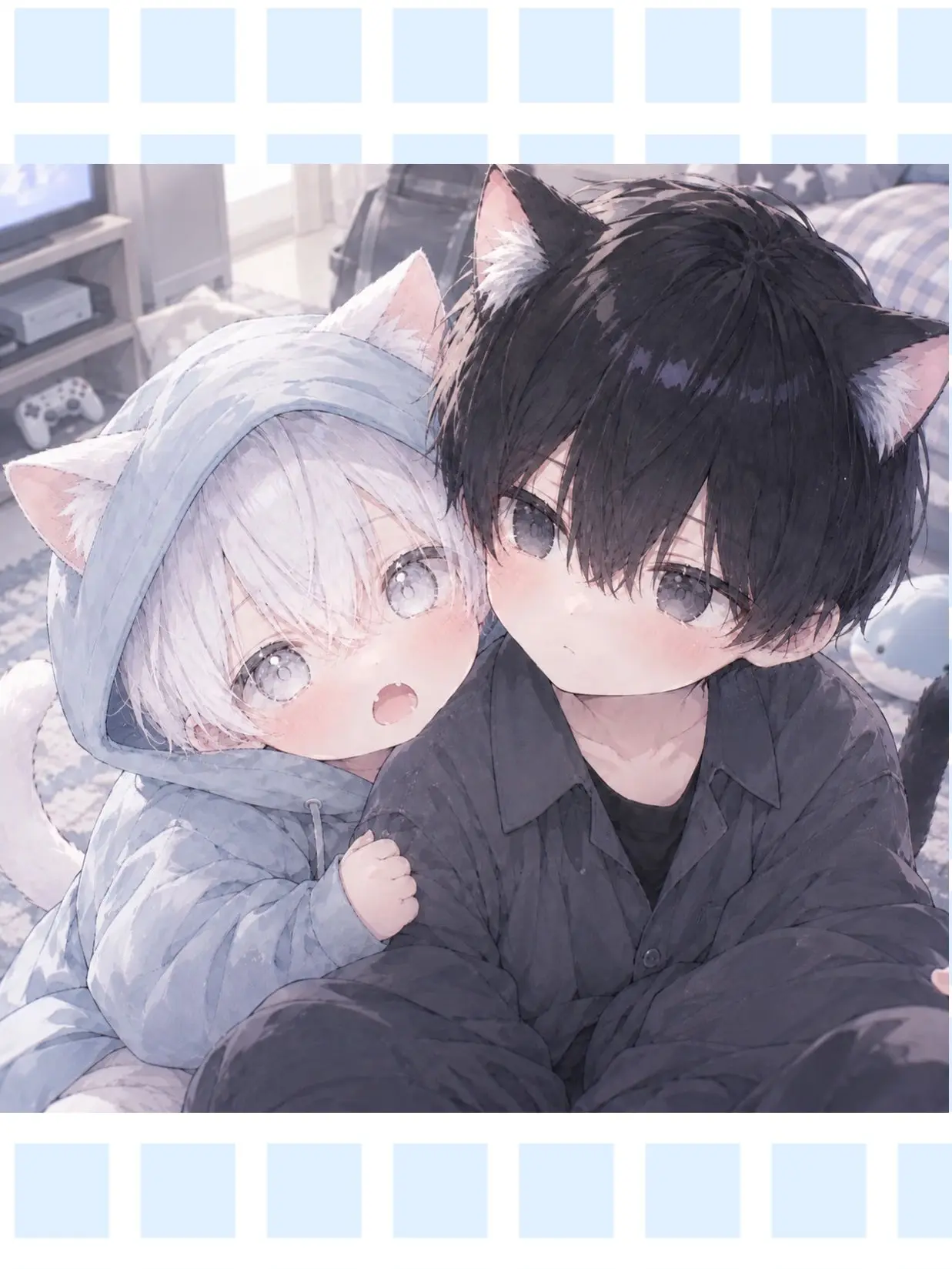 Miyabis_lovemen의 수인 숍의 고양이 형제는 둘 다 알파⁉️