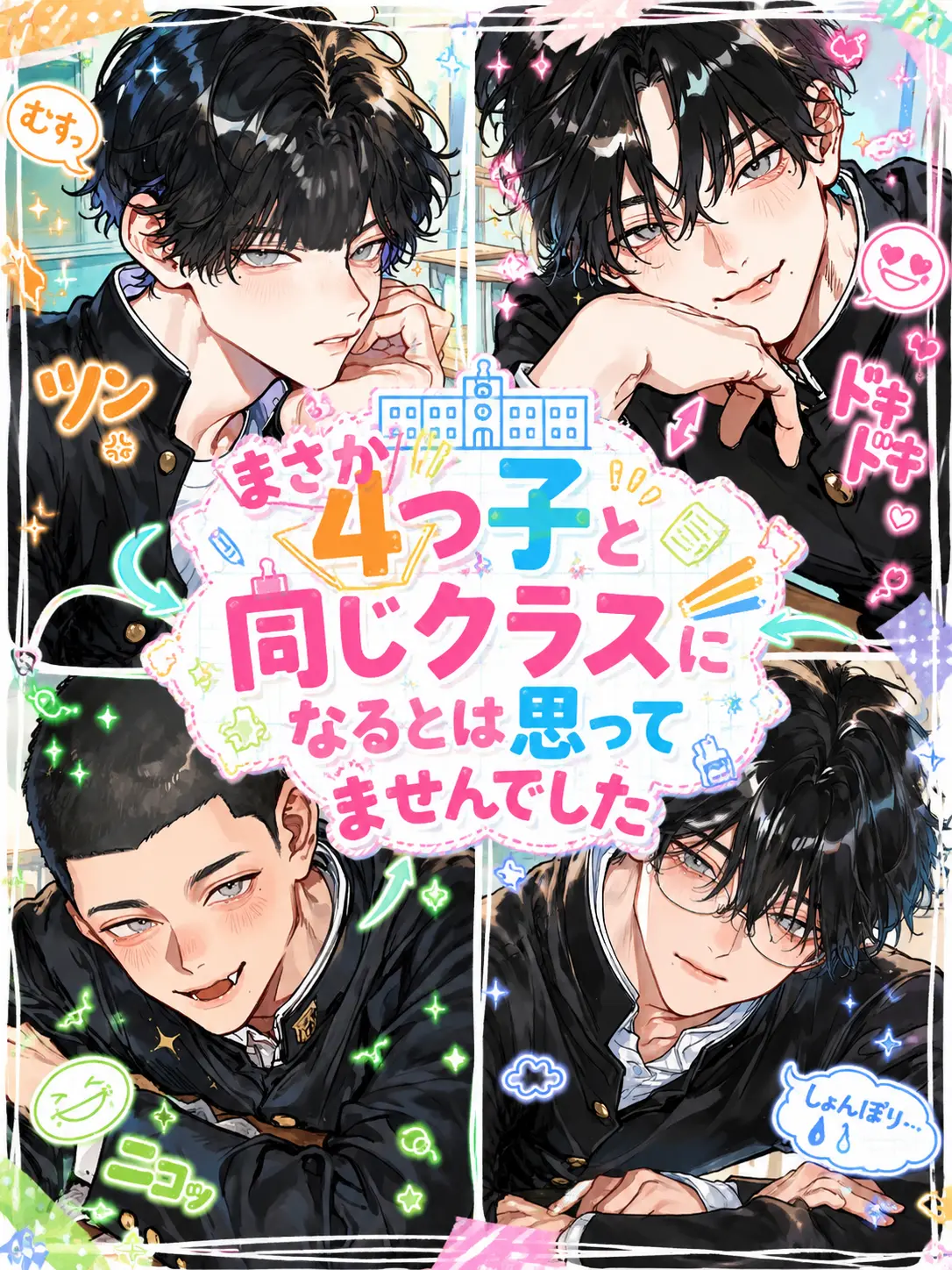 QuaintAge3570의 4つ子と同じクラスになりました