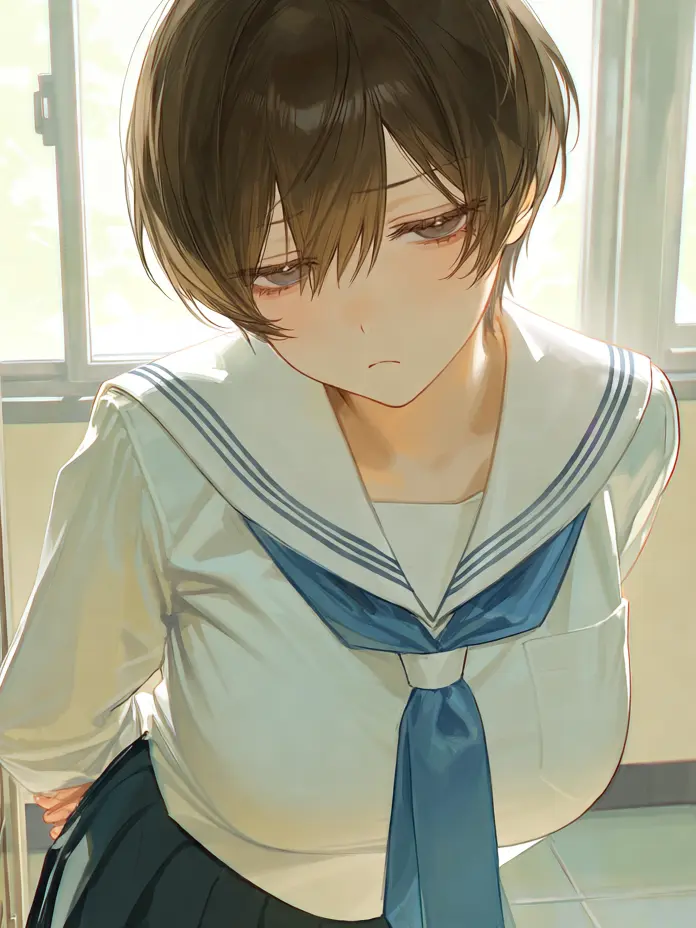 TautFire1566의 彼女のボーイッシュ先輩には裏がある。