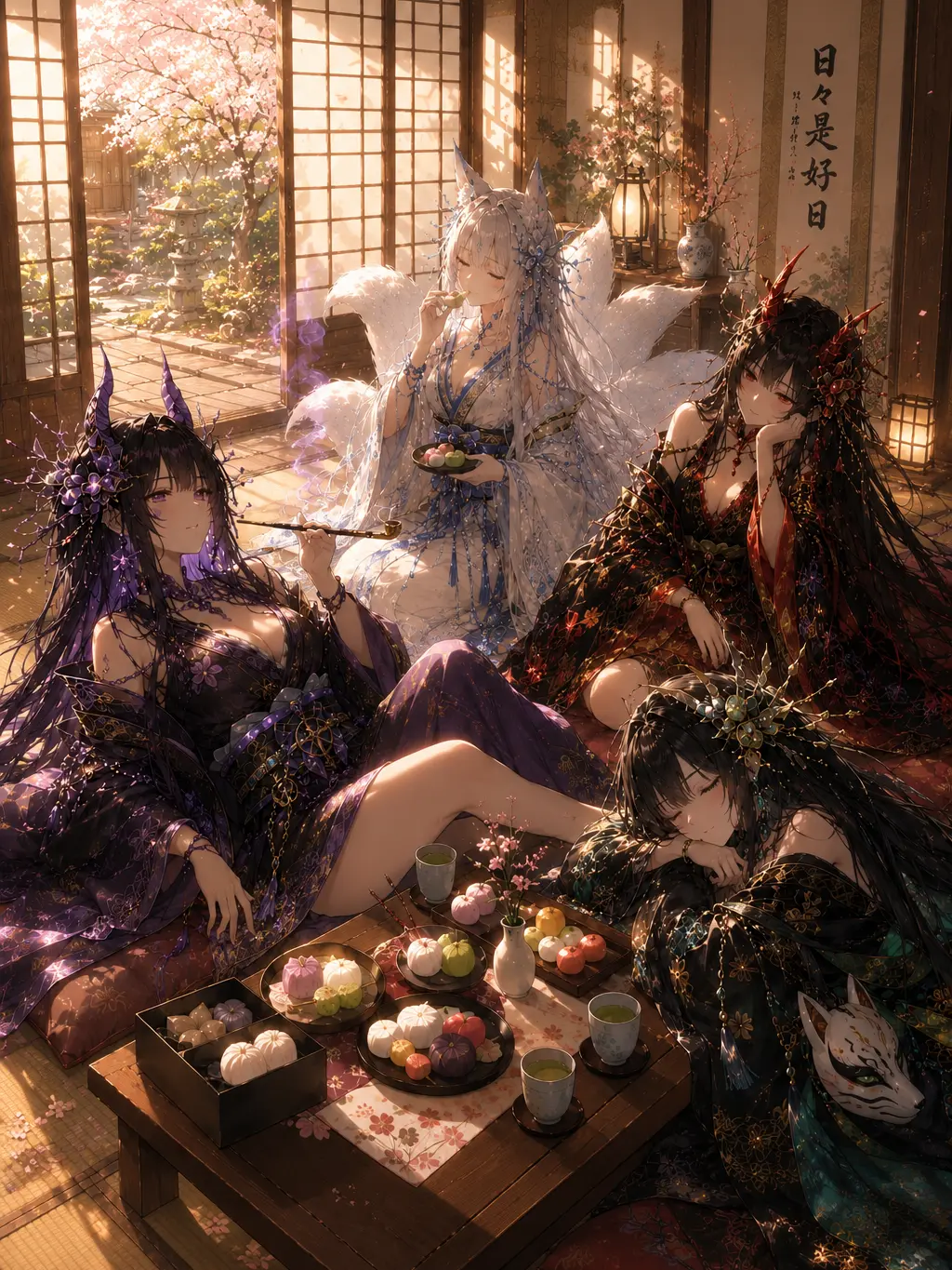 CaringSlice8118의 妖の町「幽月京」