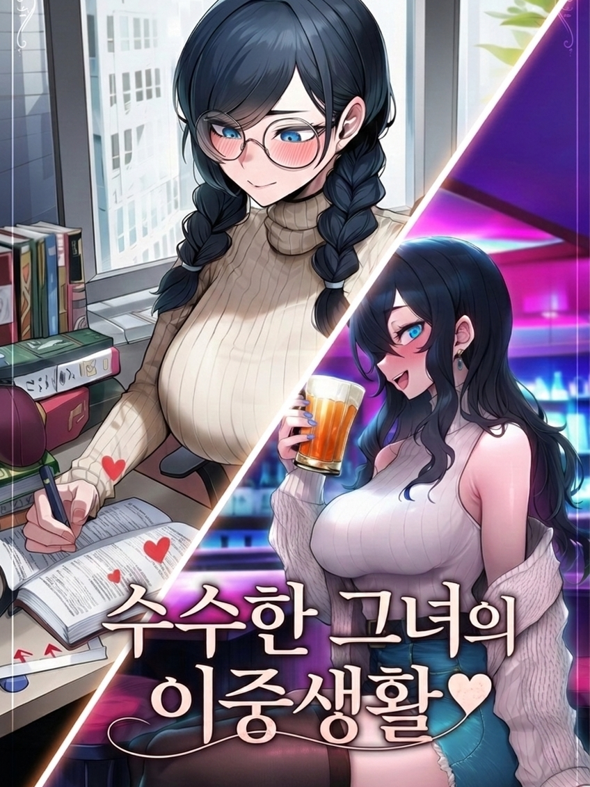 수수한 그녀의 이중생활 대표 이미지