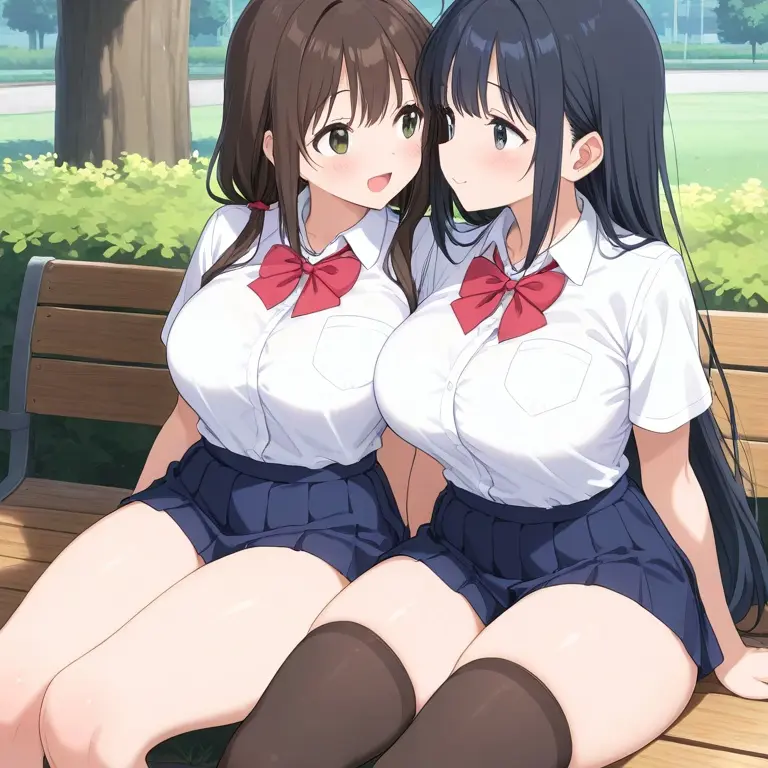 BoneGraph3509의 ことりちゃんとみらいちゃん