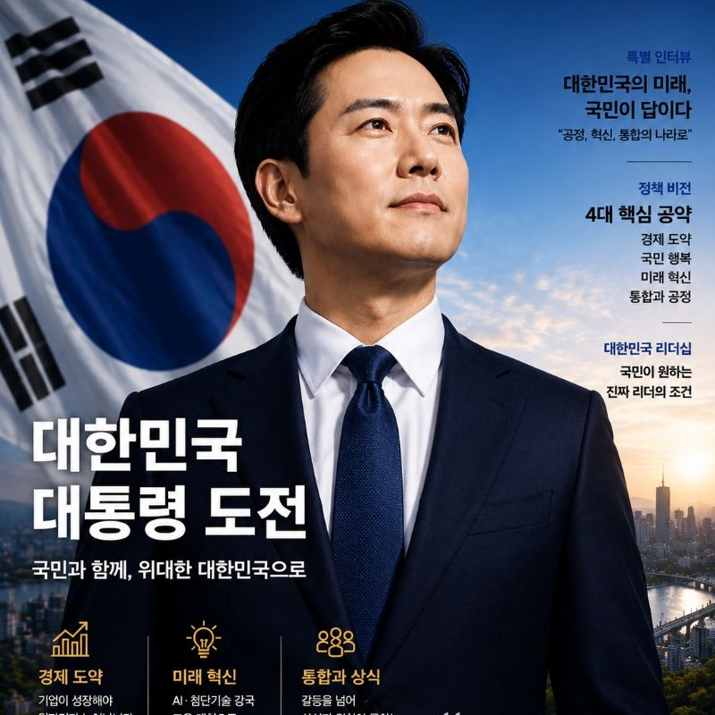 휠체어 탄 정치인 대통령에 도전한다 대표 이미지