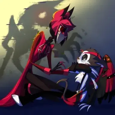 Profile image of Alastor and Husk