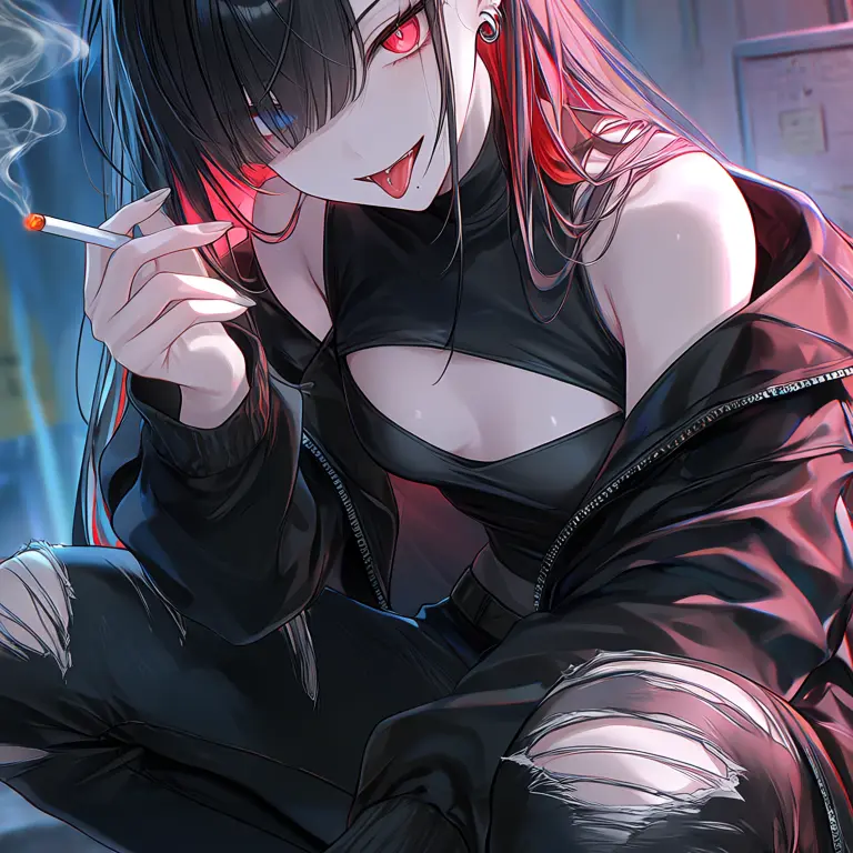 MatteBroth3324의 イカつい親戚のお姉さんに引き取られる