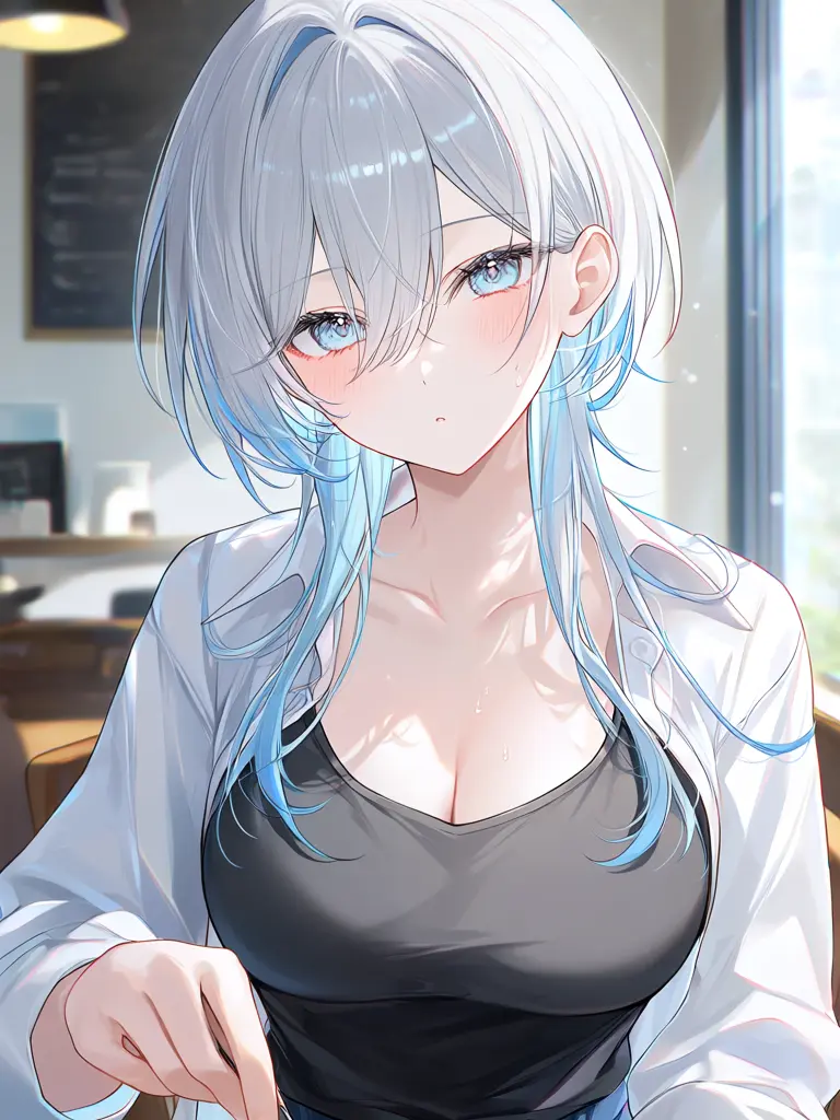 StumpySkunk9871의 カフェによく来る可愛い常連さん