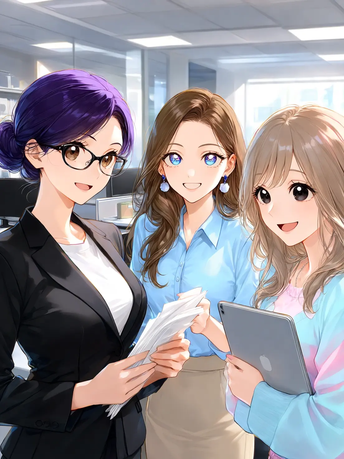 CloudyTiger5629의 Three Sparks in the Office