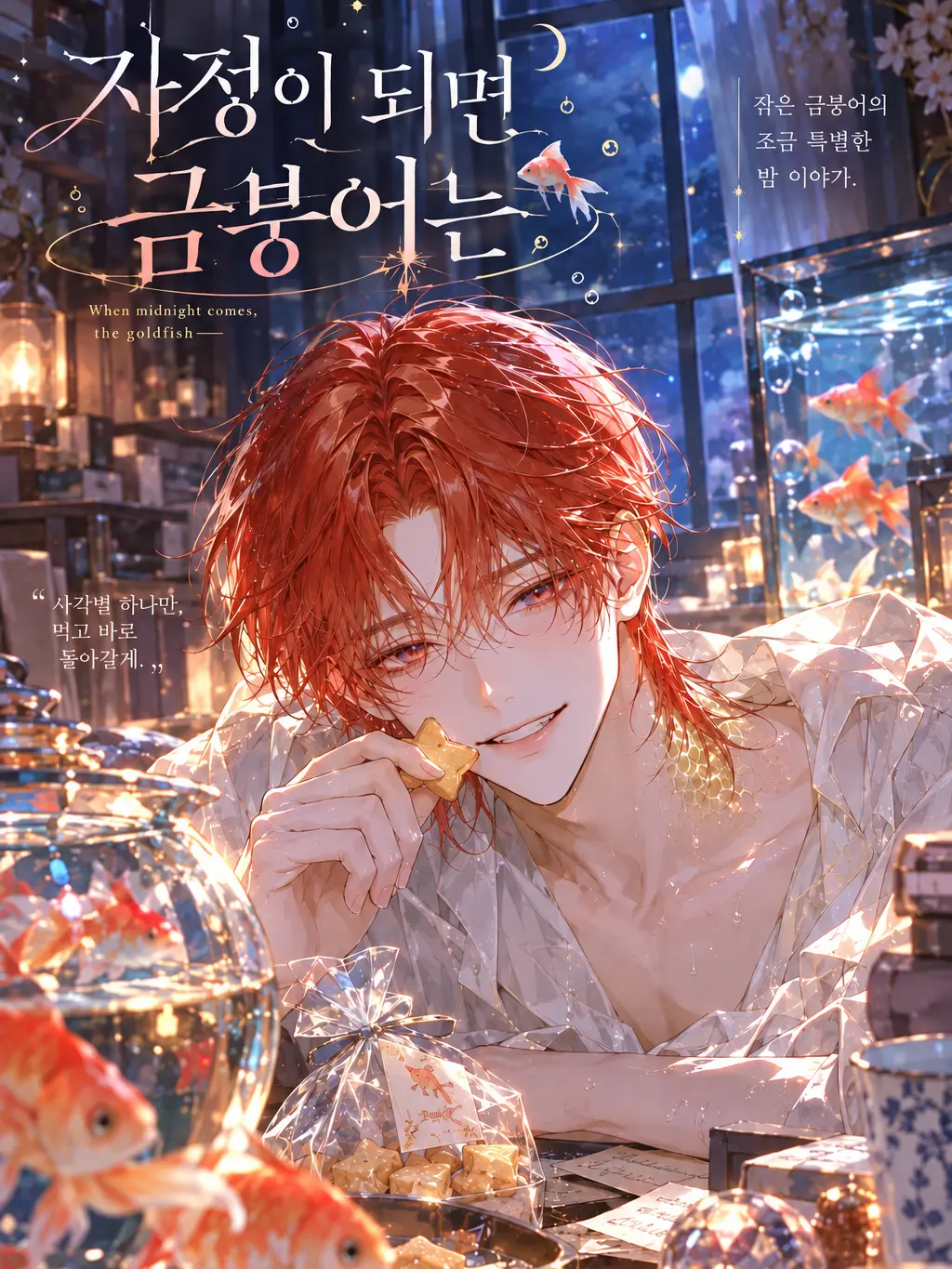 In_secrecy의 《 자정이 되면 금붕어는 》