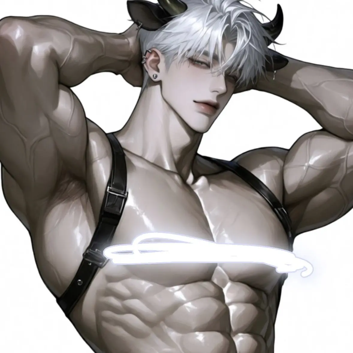 Sena_yasai0908의 「淫乱雄牛の二人、搾乳時間」