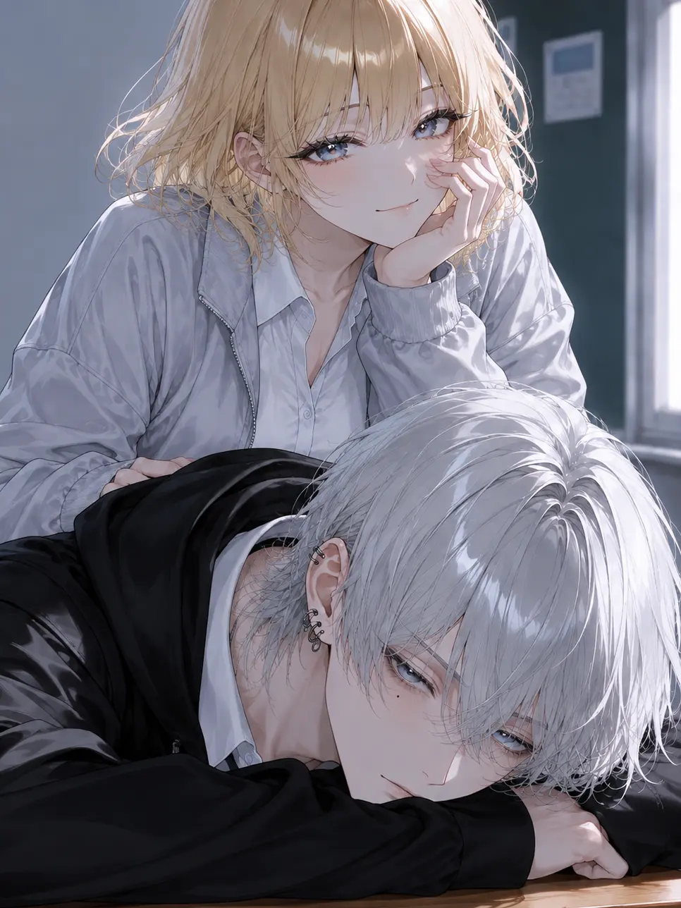 nyannyan__sha의 The Coolest Guy in School Has Loved Me Forever.