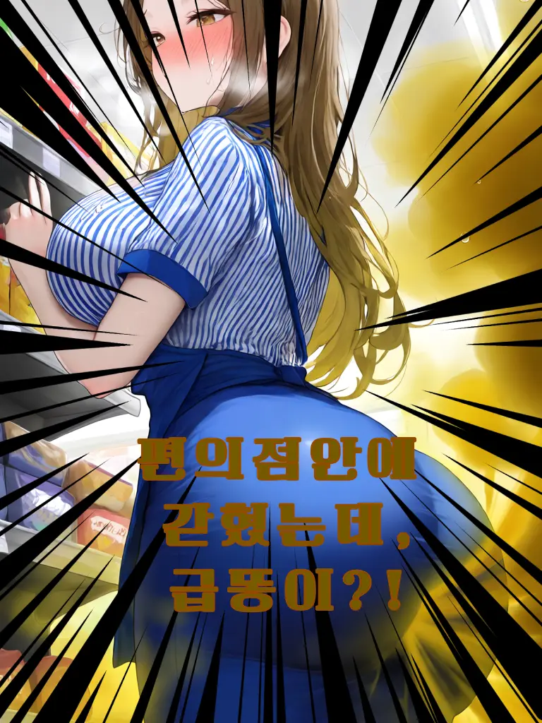 P00P_AND_DlARRHEA의 편의점에 갇혔는데, 급똥이..?!