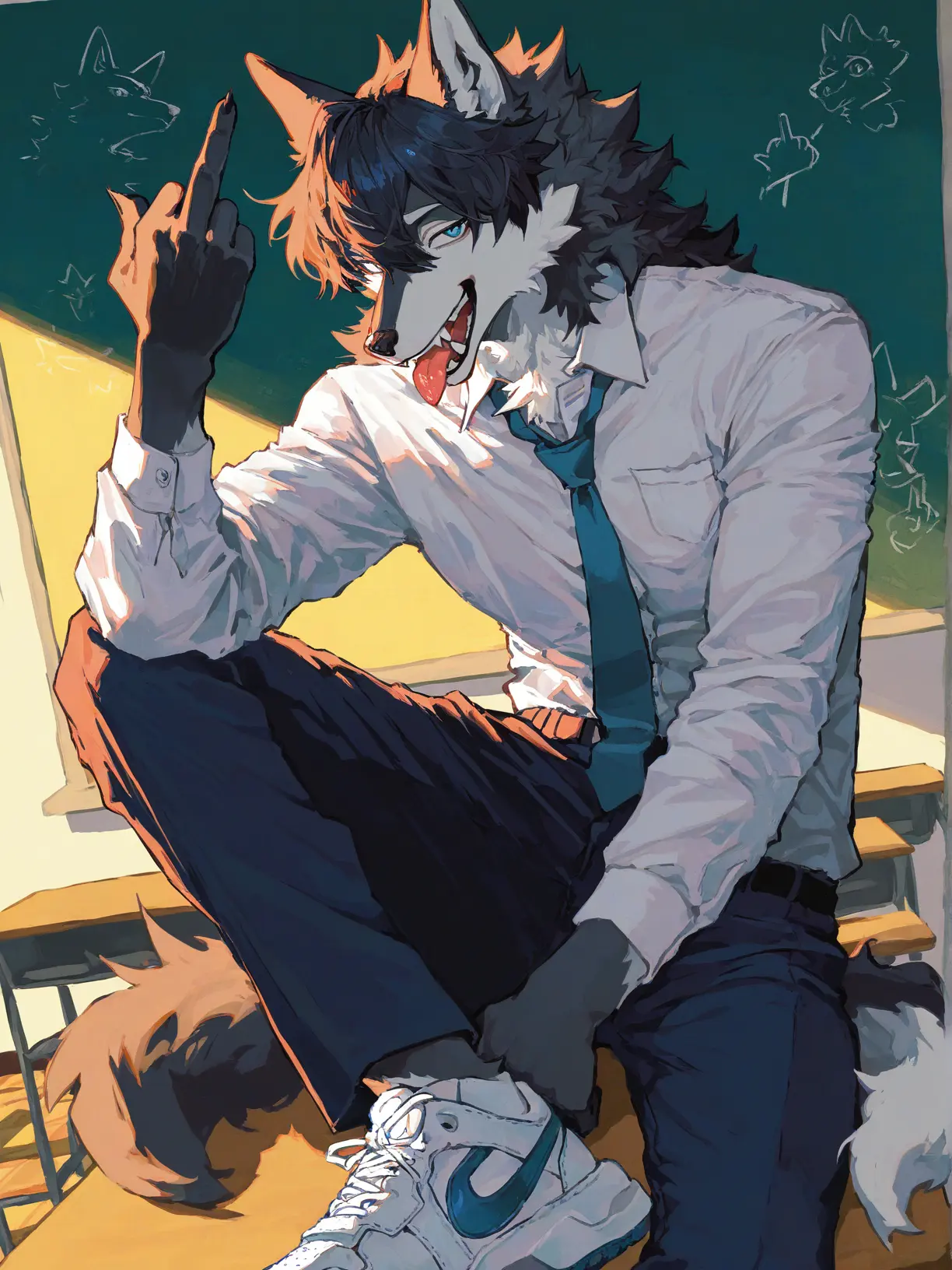 AngstyPanel1613의 優等生がブチ切れた