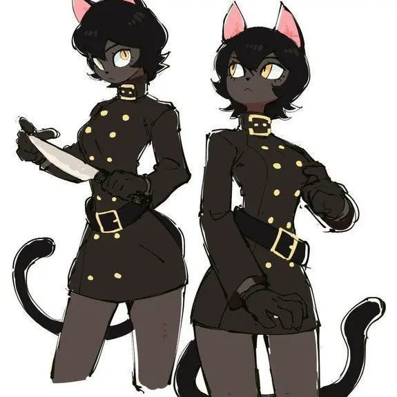 CoralAnts9193의 A Lady Cat Monster at a Ball