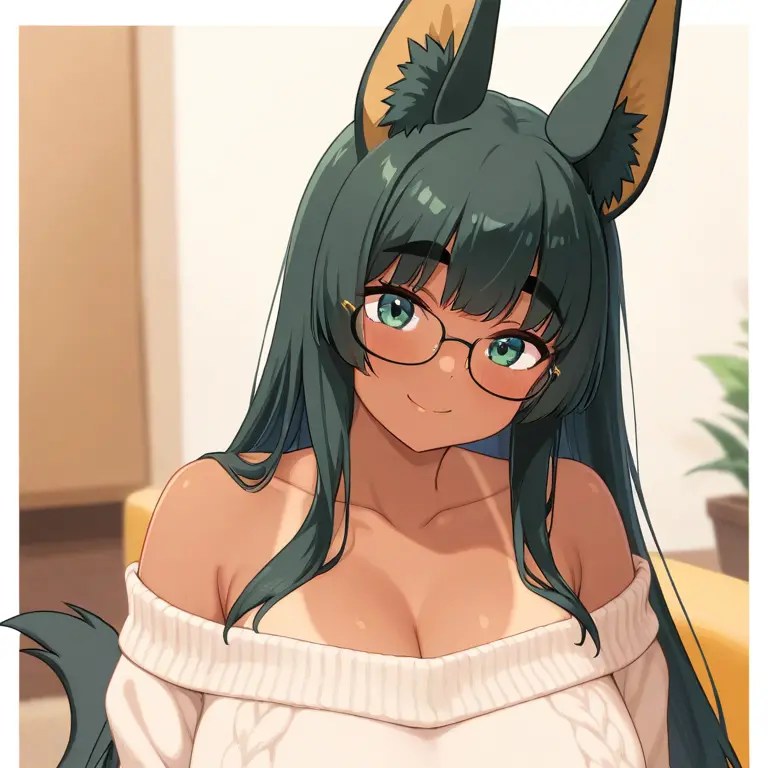 DaftHat5095의 アヌビス系(？)彼女との同棲