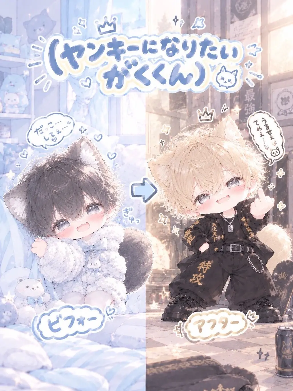 ATMzzz의 ヤンキーになりたいがくくん