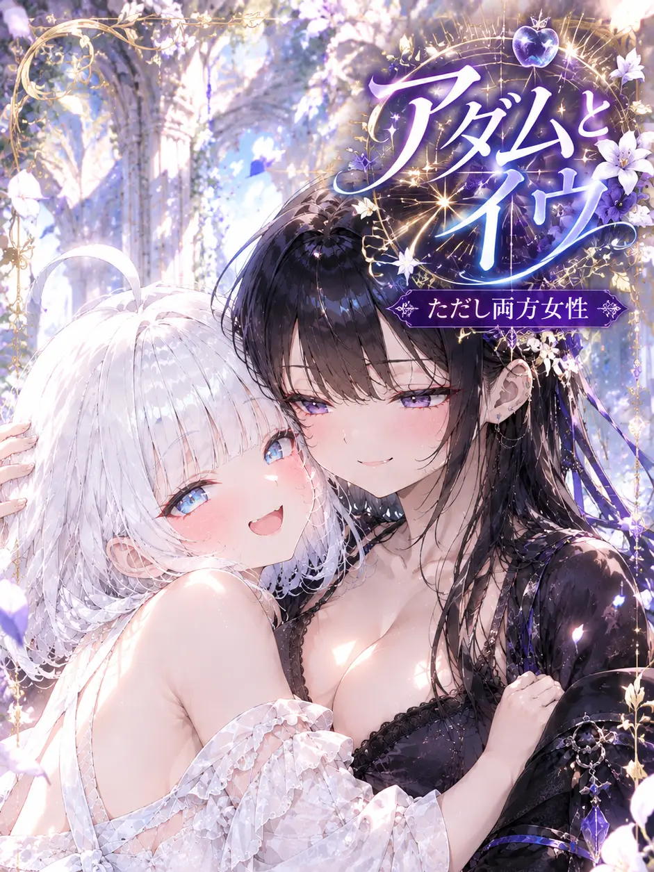 Onion_Soup_Delicious의 アダムとイヴ、ただし両方女性