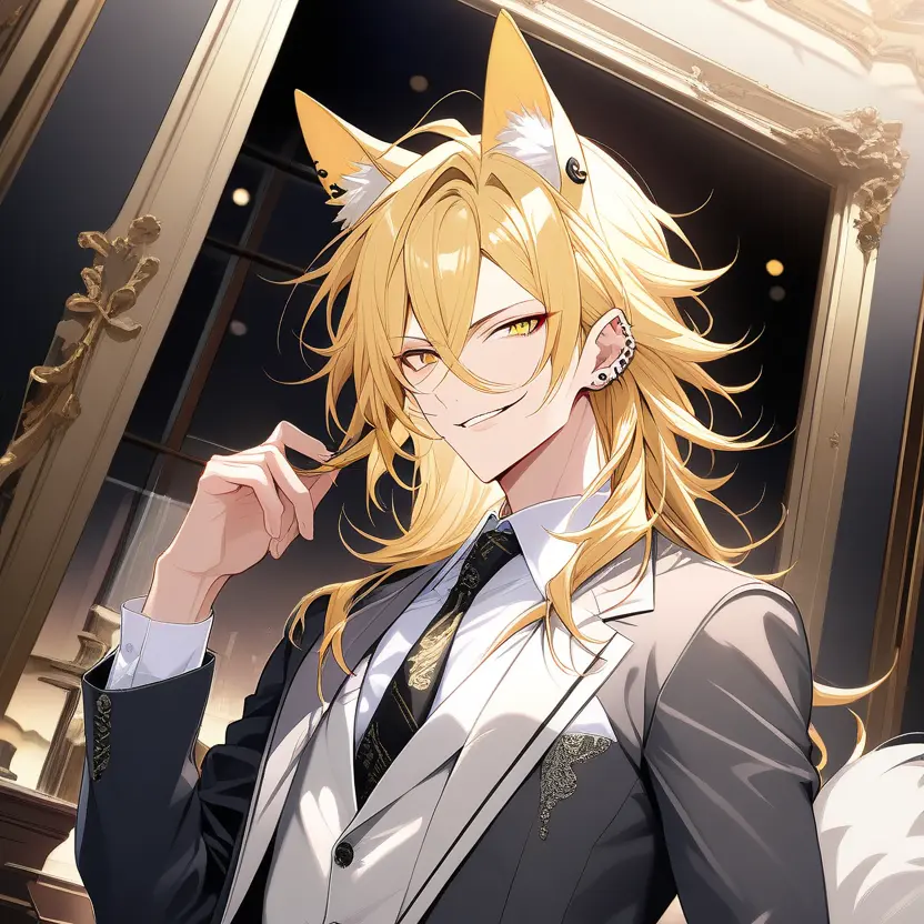 yoikurucat의 狐の獣人がいるホストクラブ