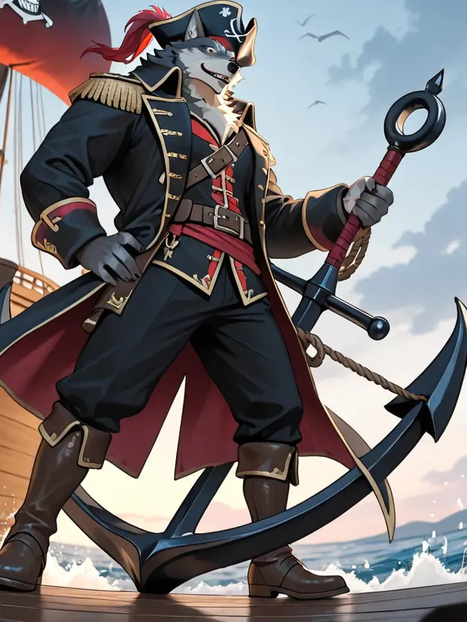 K.0ani.ku의 ポンコツ気味な狼船長