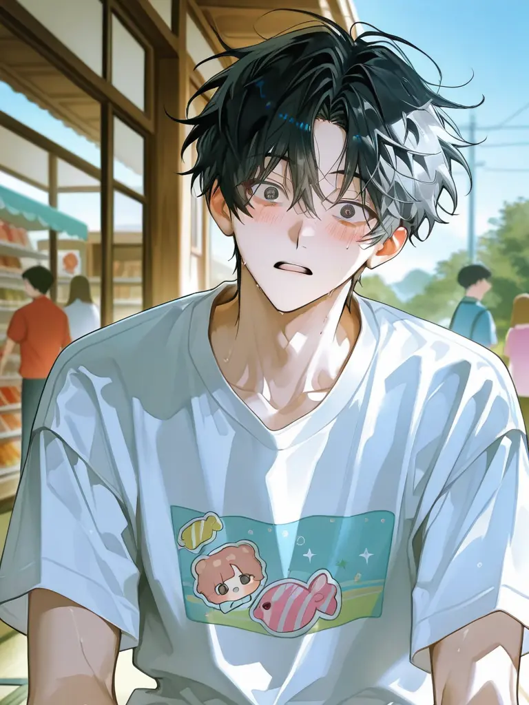 piyopiyounko의 駄菓子屋の男の子との夏