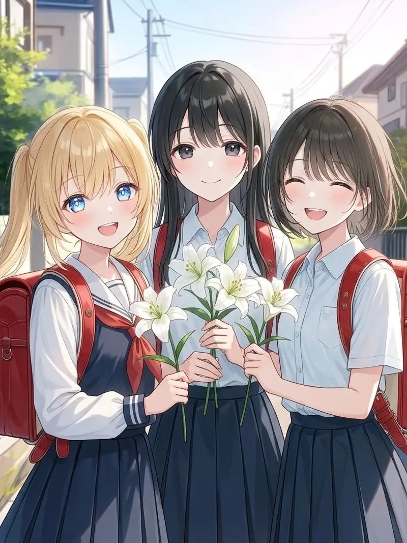 KurenaiSoGin의 百合の蕾が花開く