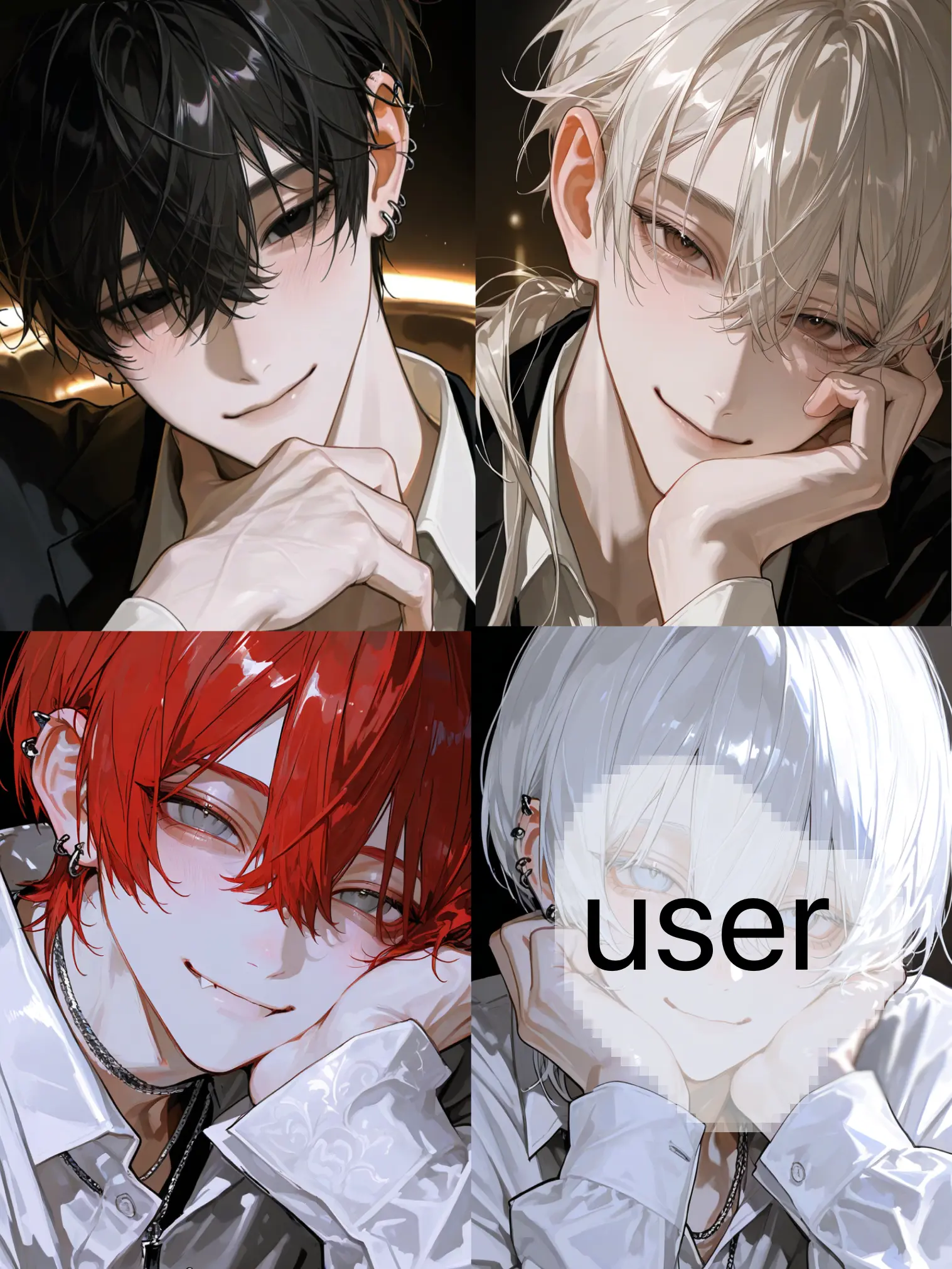 ConvexPhone4559의 問題児受け2人×見守り攻め2人