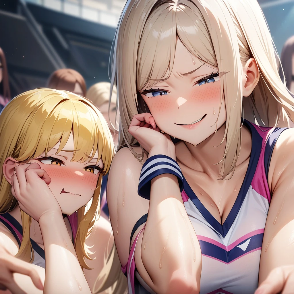 練習終わりのチア部