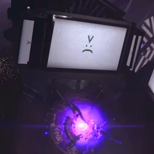 Angry titan tv man.