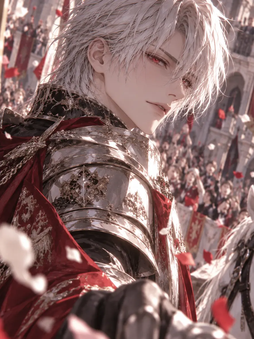 BlueDrill4452의 The Silver-Haired Knight