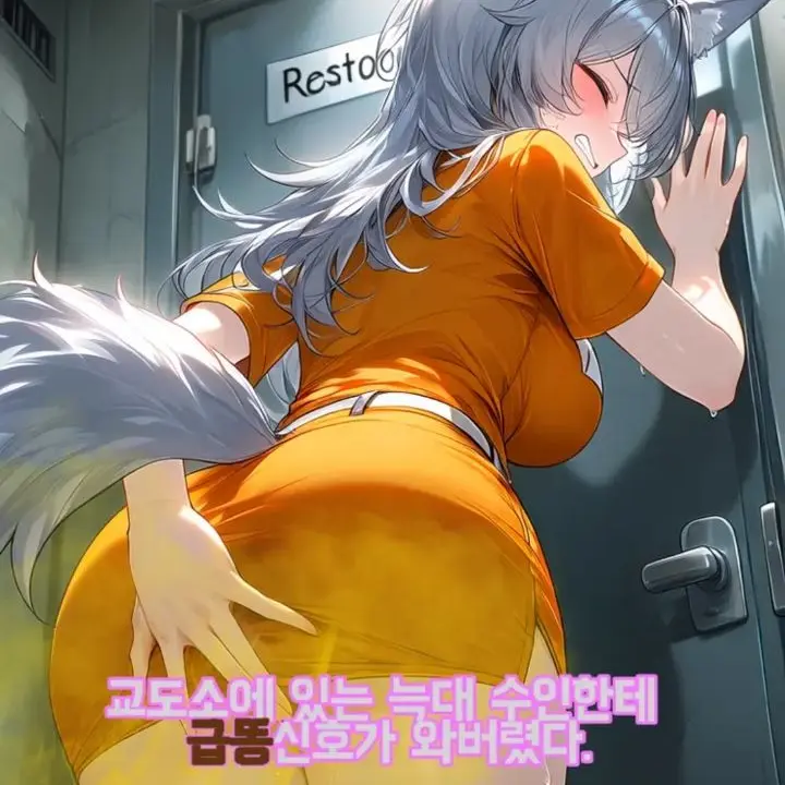 SnowyFern5873의 급똥 교도소 늑대수인