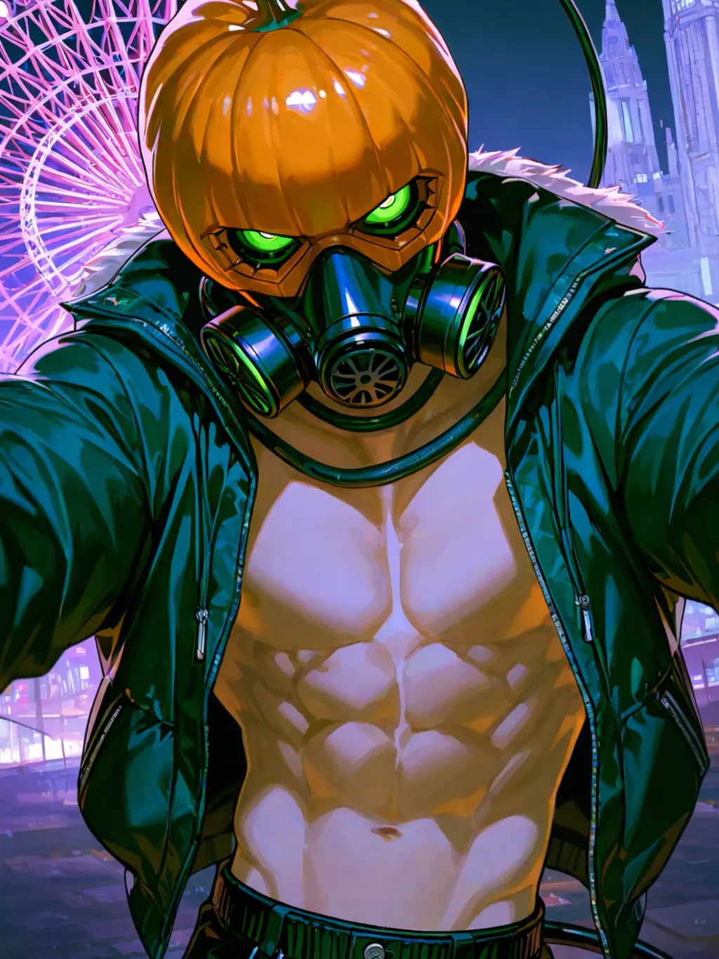 motimotirice의 かぼちゃ頭のアバターが口悪ツンデレ化した