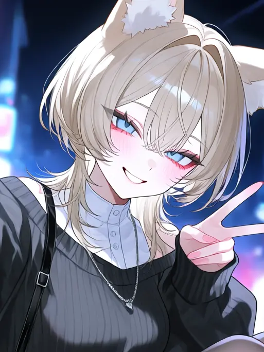 kaede_klttttt의 バイトの先輩は猫で甘やかし上手