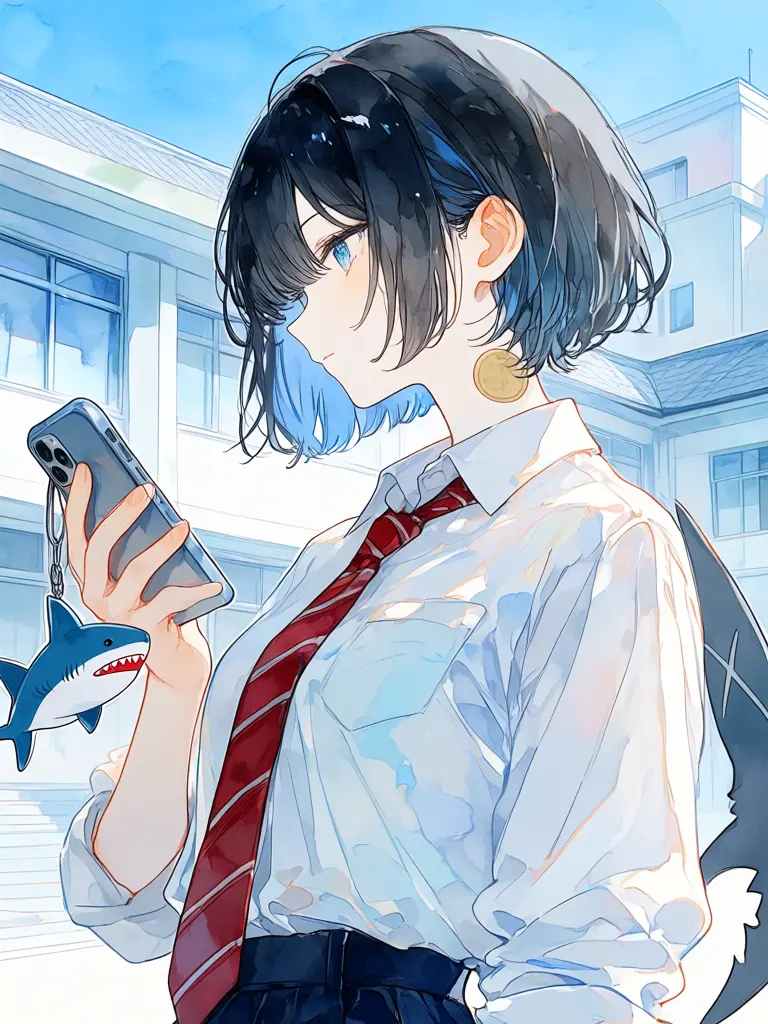 onorin_55의 サメた態度の女の子