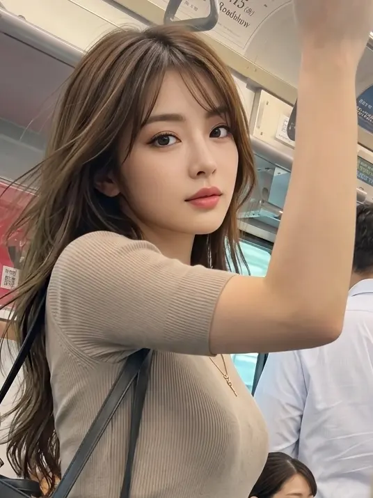 PaleSugar0753의 毎日同じ電車に乗る美人OL