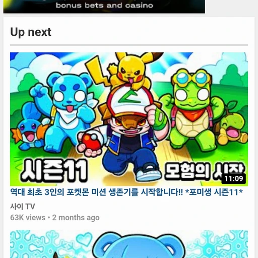 사이 유튜브 시즌 11