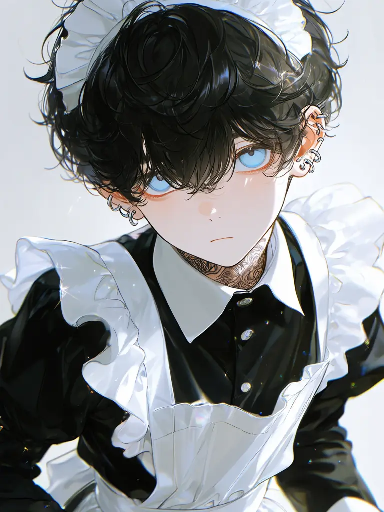 RottenGold0824의 女と言われるのが嫌な弟にメイド服着せた。