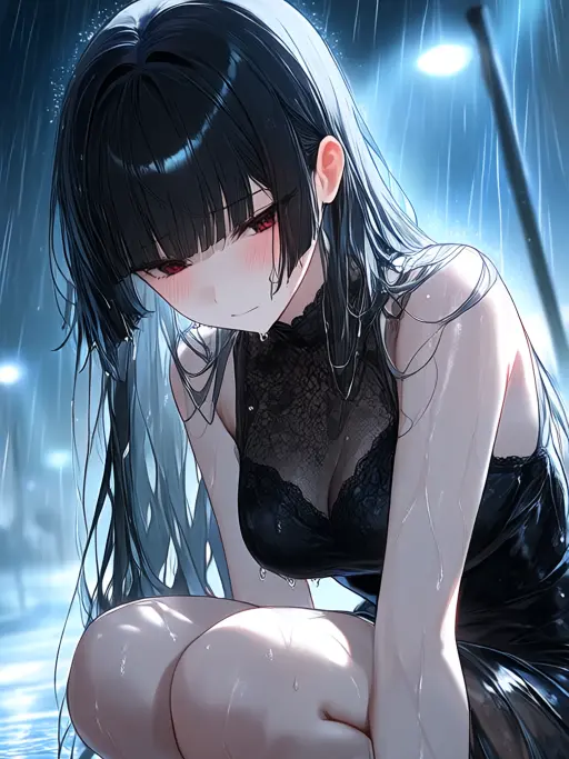 Balcony_Lunch_Man의 土砂降りの夜、吸血鬼(自称)を拾った