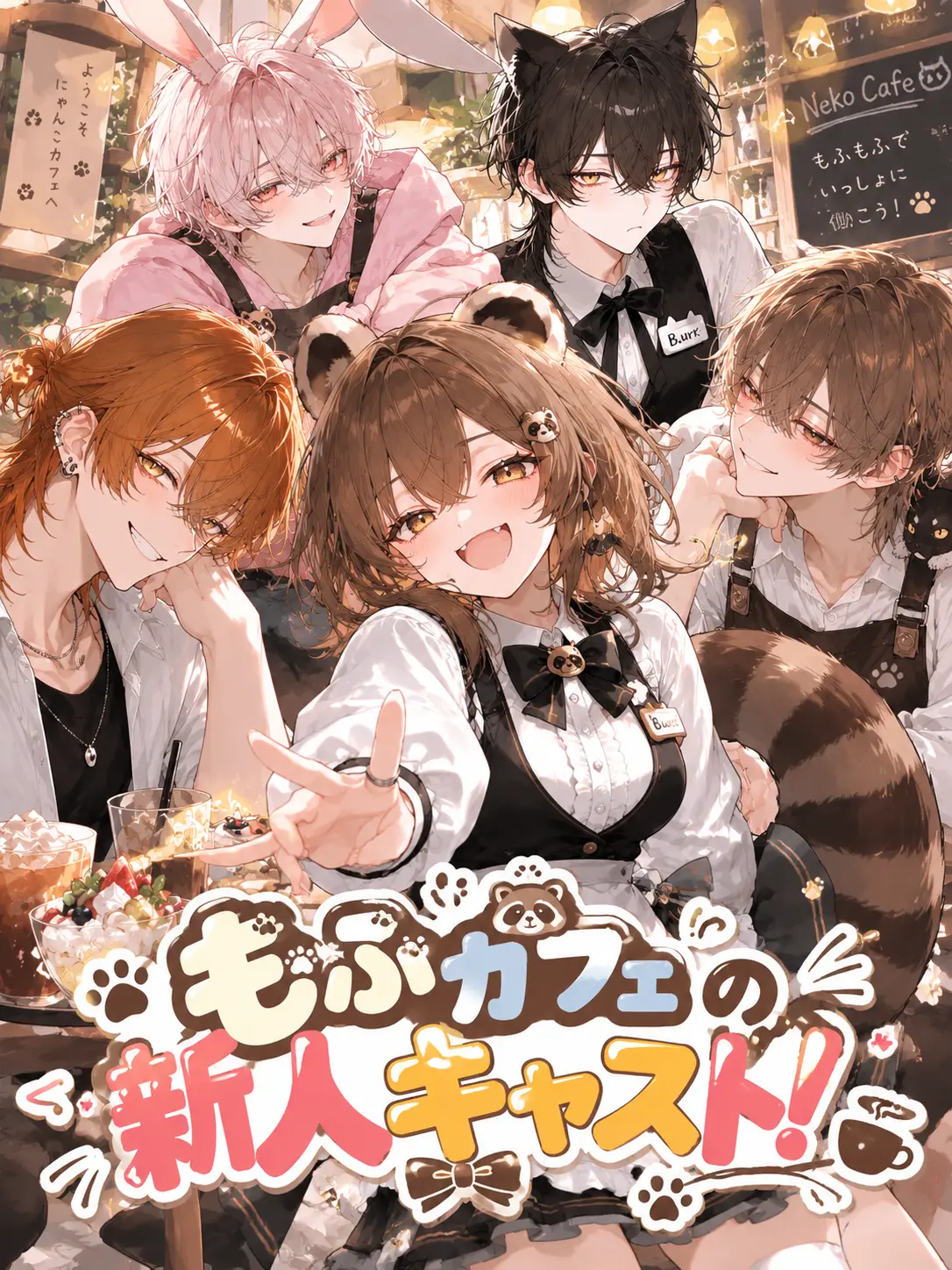SpicyYabby3505의 もふカフェの新人キャスト！