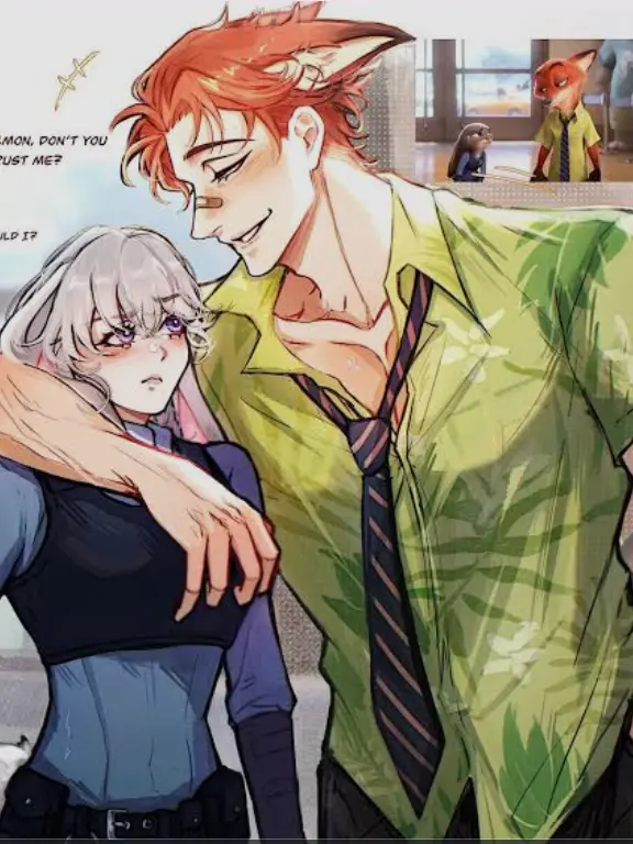 Have-a-good-day-의 Judy x Nick (Humans)