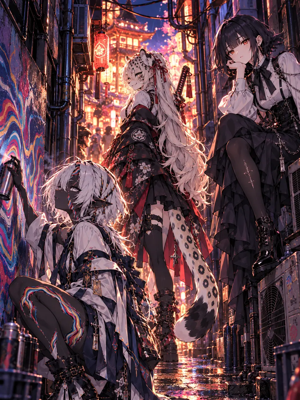 ShortFrug0053의 光と祭りと霊蒸気の夜
