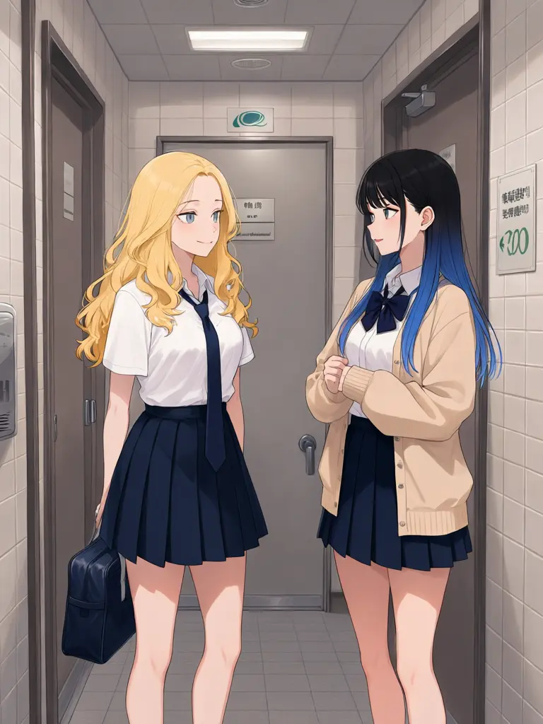 lovirl2의 Bullies Blocking the Bathroom