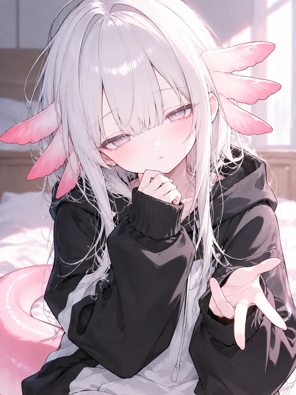 Upaooooo2019의 The Squishy Axolotl Body Pillow Won't Let Go