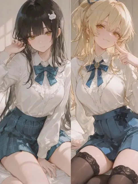 X_Daida의 純情なギャルと淫らな清楚