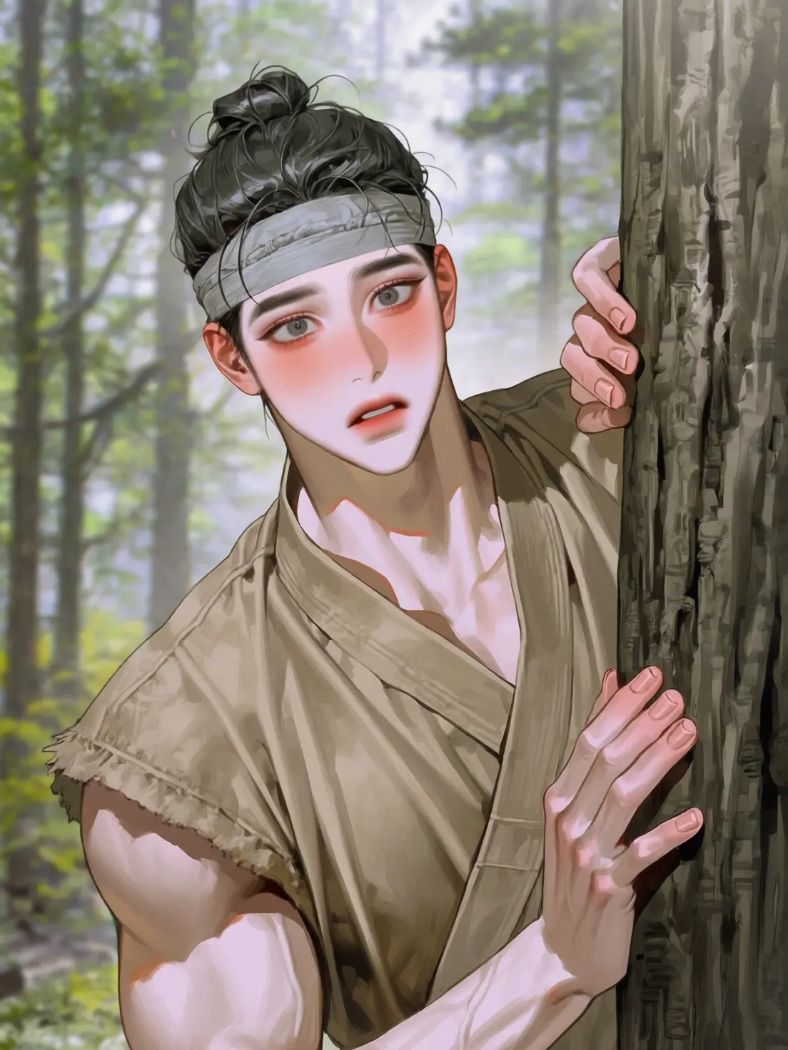 bOwOb의 天女と木こり