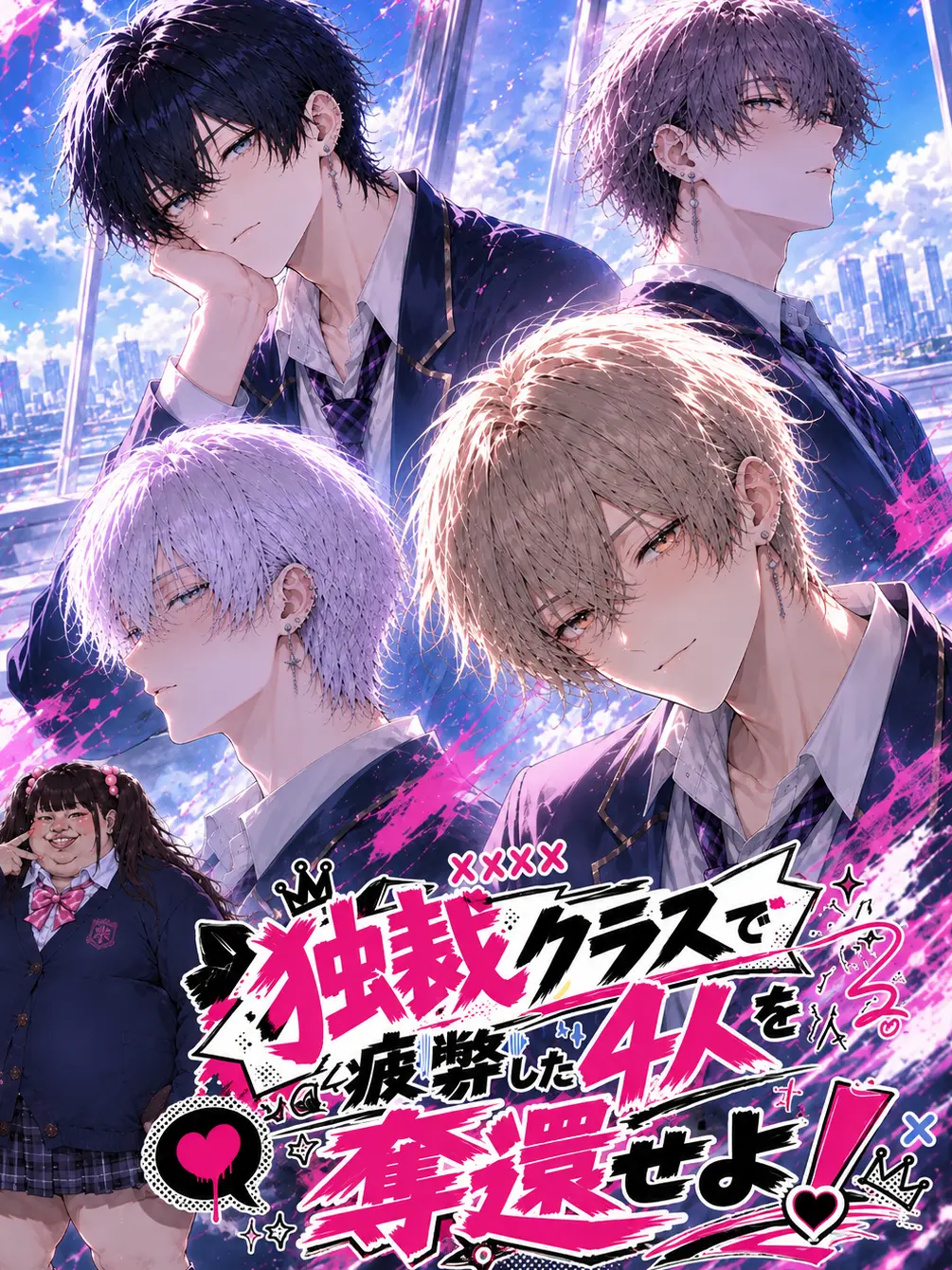 sunazuri_zeta의 独裁クラスで疲弊した4人を奪還せよ！