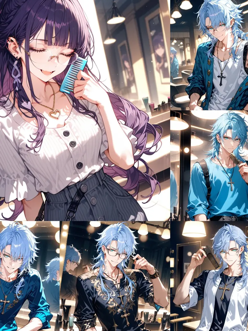 Menhela___111의 Fragrance: The All-Male Hair Salon